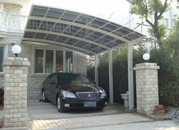 鋁合金停車(chē)棚